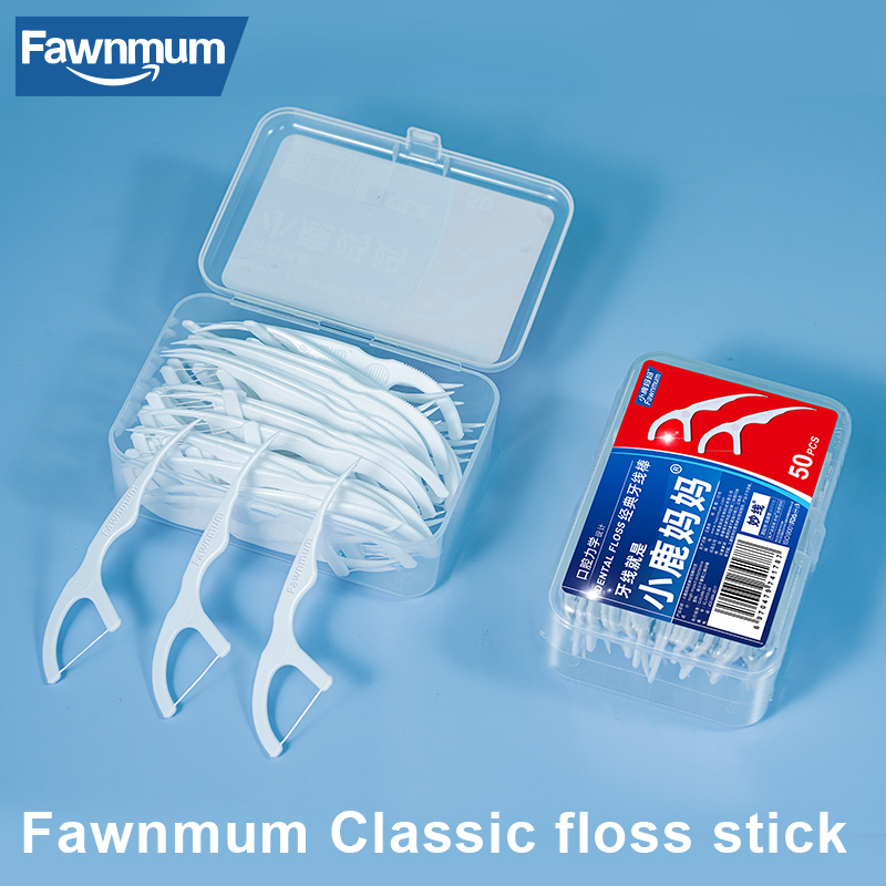 Best of Fawnmum Dental Flosser Stick 50pcs Ultra-Fine Toothpicks Stick Interdental Brush Clean Teeth Floss Picks Dentistry Oral Gum Care Reviews & Tips