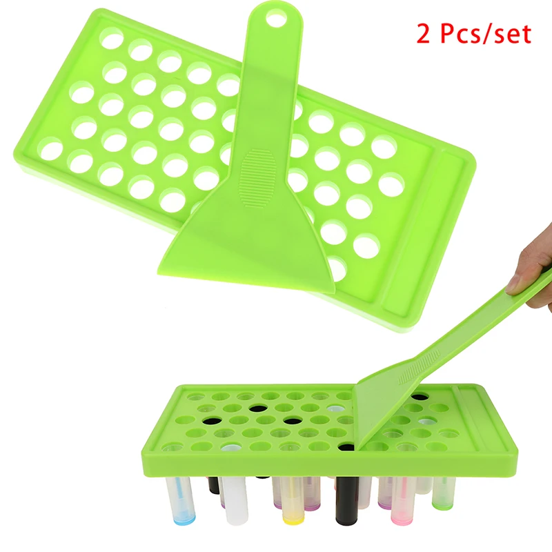 Best of 2Pc / Set Diy Lip Balm Lip Gloss Crafting Kit Wax Pouring Tray Spatula Scraper Set Lippenbalsem Crafting Kit Lipgloss Buizen Reviews & Tips