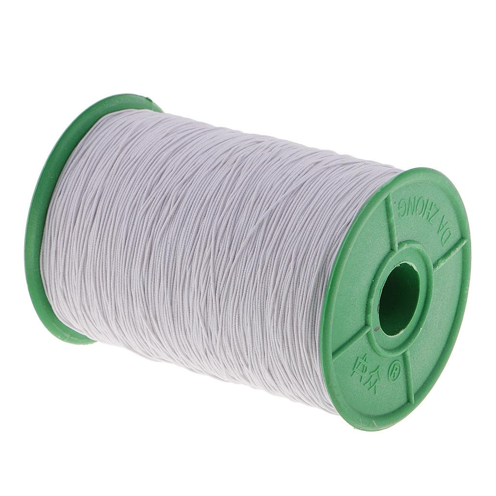 Description Picture 4 of item0.5mm Elastic Stretch Polyester String Cord for Jewelry Making Bracelet Beading Thread 500 Meters/roll