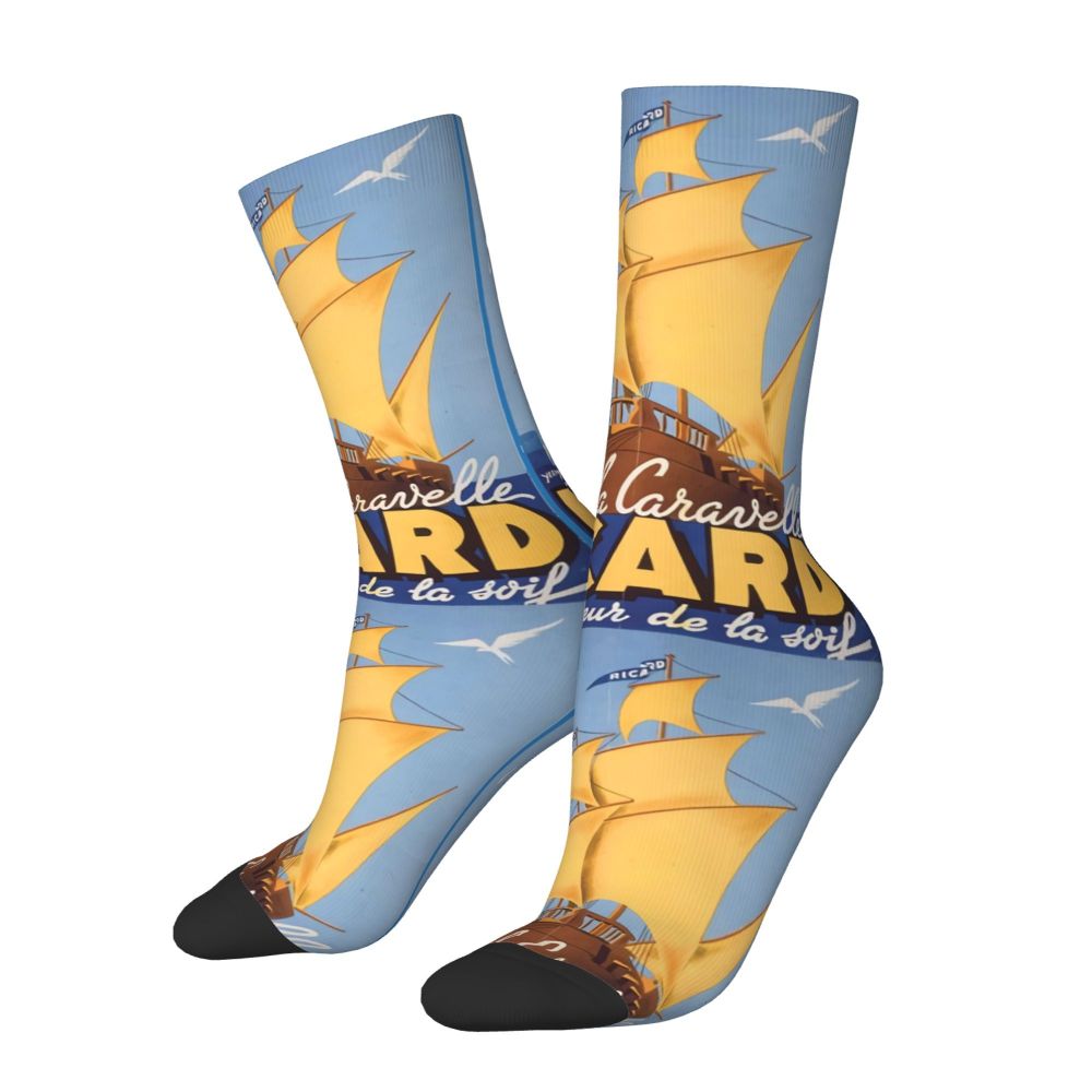 Title 132, Calcetines divertidos Crazy Ricard Merch para f...