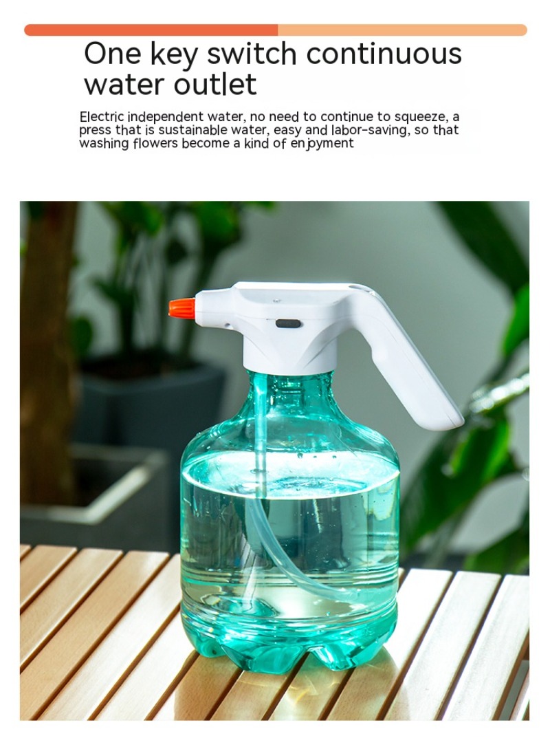 Description Picture 6 of itemSimple Electric Watering Kettle 3L Flower Watering Sprayer Can Spray Alcohol Gardening Sprinkler Automatic Watering Kettle