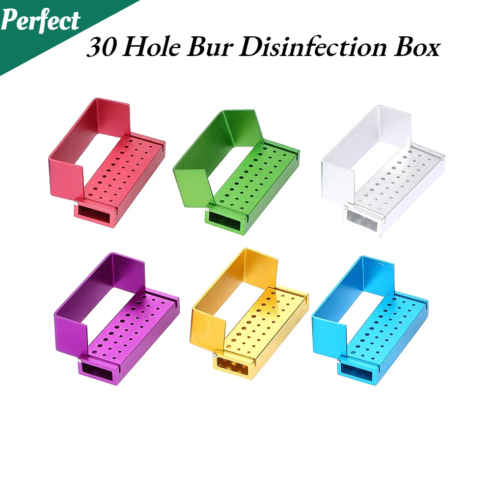 Best of Dental 30Hole Bracket Bur Disinfection Box High-pressure Sterilizer High-speed Cleaning Of Dental Materials / Blue / Purple Options Reviews & Tips