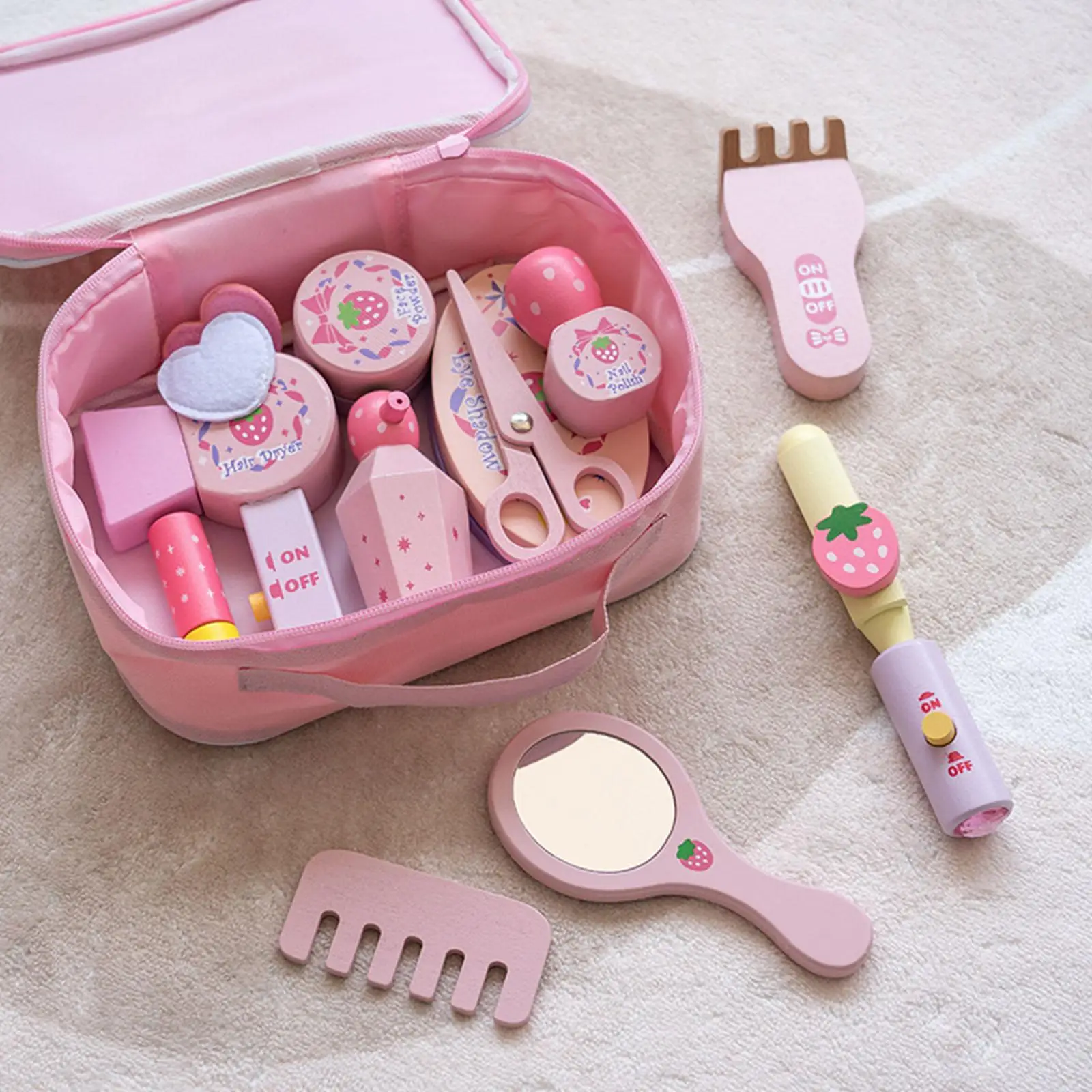 Pretend Makeup Game Gifts Multipurpose for Birthday Activities Role Play