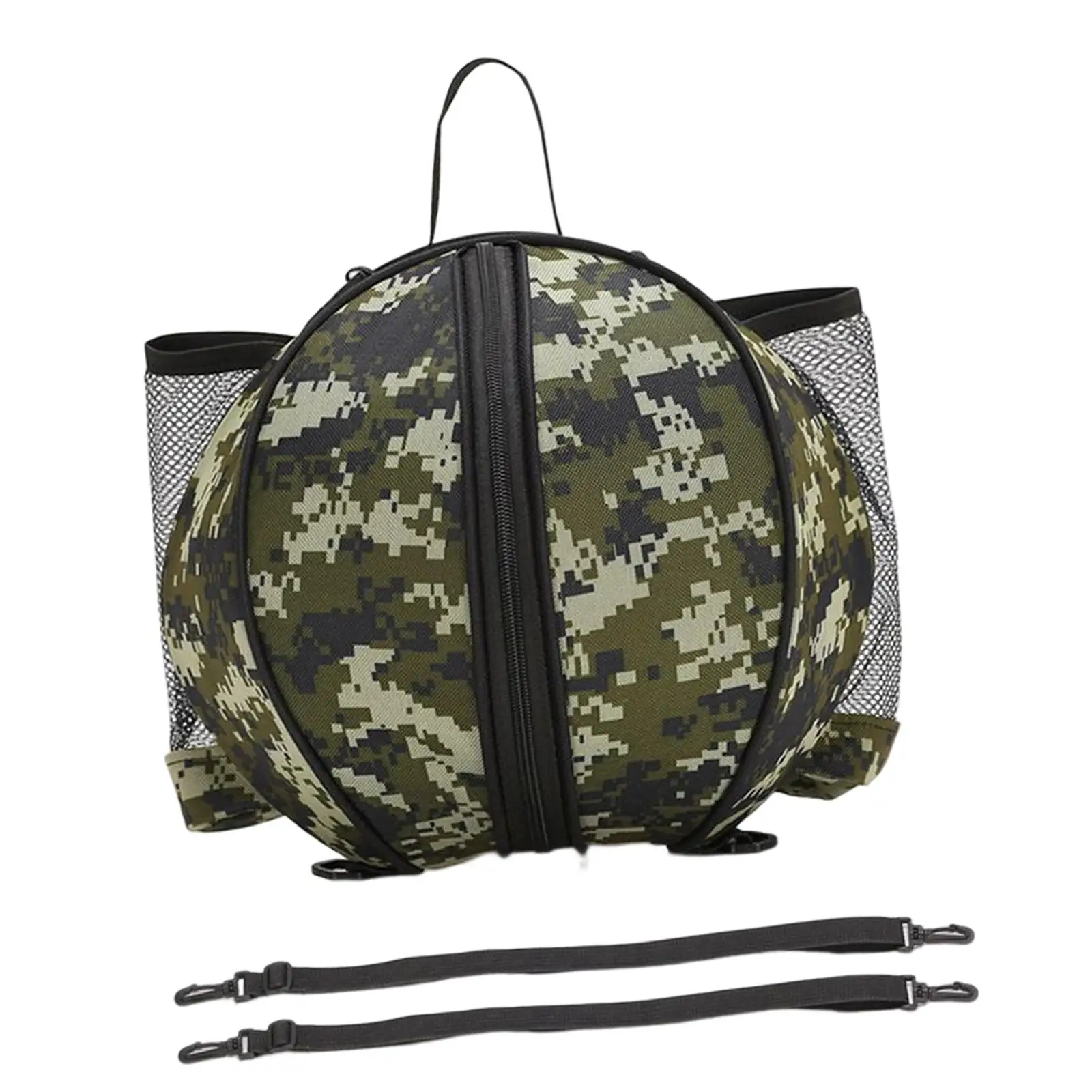 Basketball Bag Backpack Waterproof Knapsacks with Adjustable Shoulder Strap Holder for Football Volleyball Soccer Team Sports