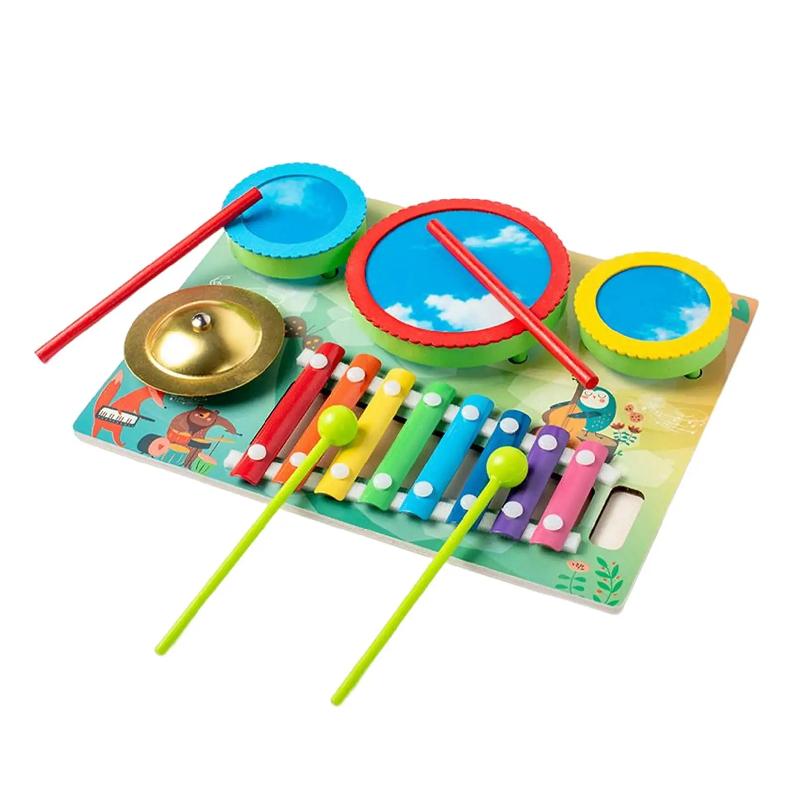 Kids Music Glockenspiel Percussion Musical Instruments for Children Boy Girl