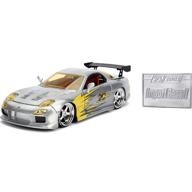 Jada 1:24 1993 mazda RX-7 20周年記念ハイシミュレーションダイ