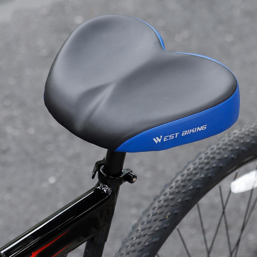 Title 2, MTB Road Bike Saddle Noseless Bike Cushion Wide...