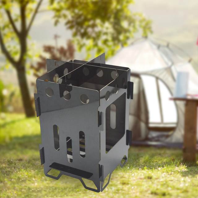 Camping Stove Foldable Camping Stove Titanium Camping Equipment for Fishing