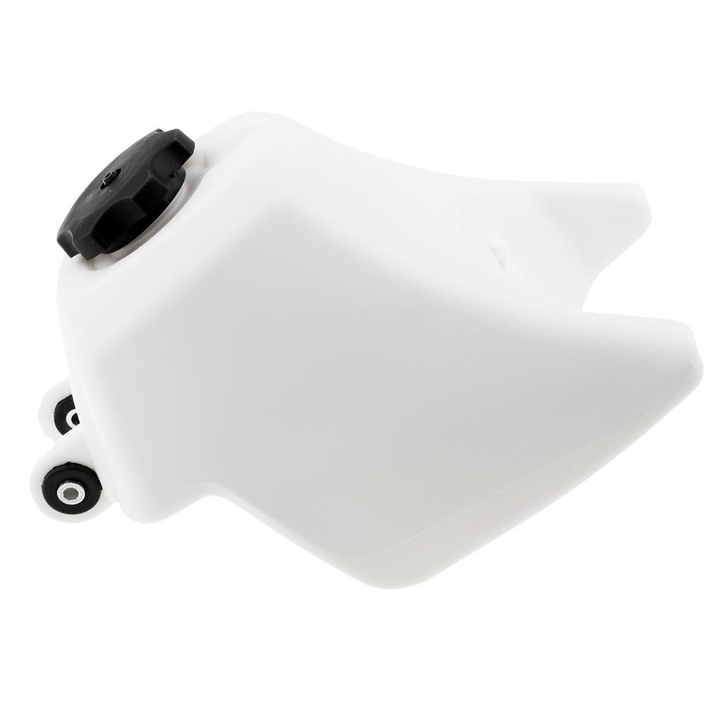 White Motorcycle Fuel Gas Tank with  for  PW 50 PW50  Dirt Bike