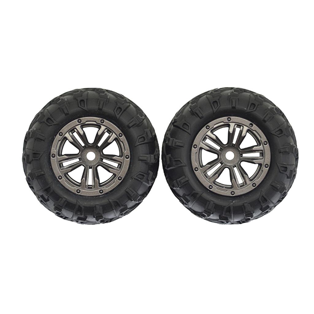Set/2pcs Wheel Tires for 1:20 9145 Four-wheel  Truck Part