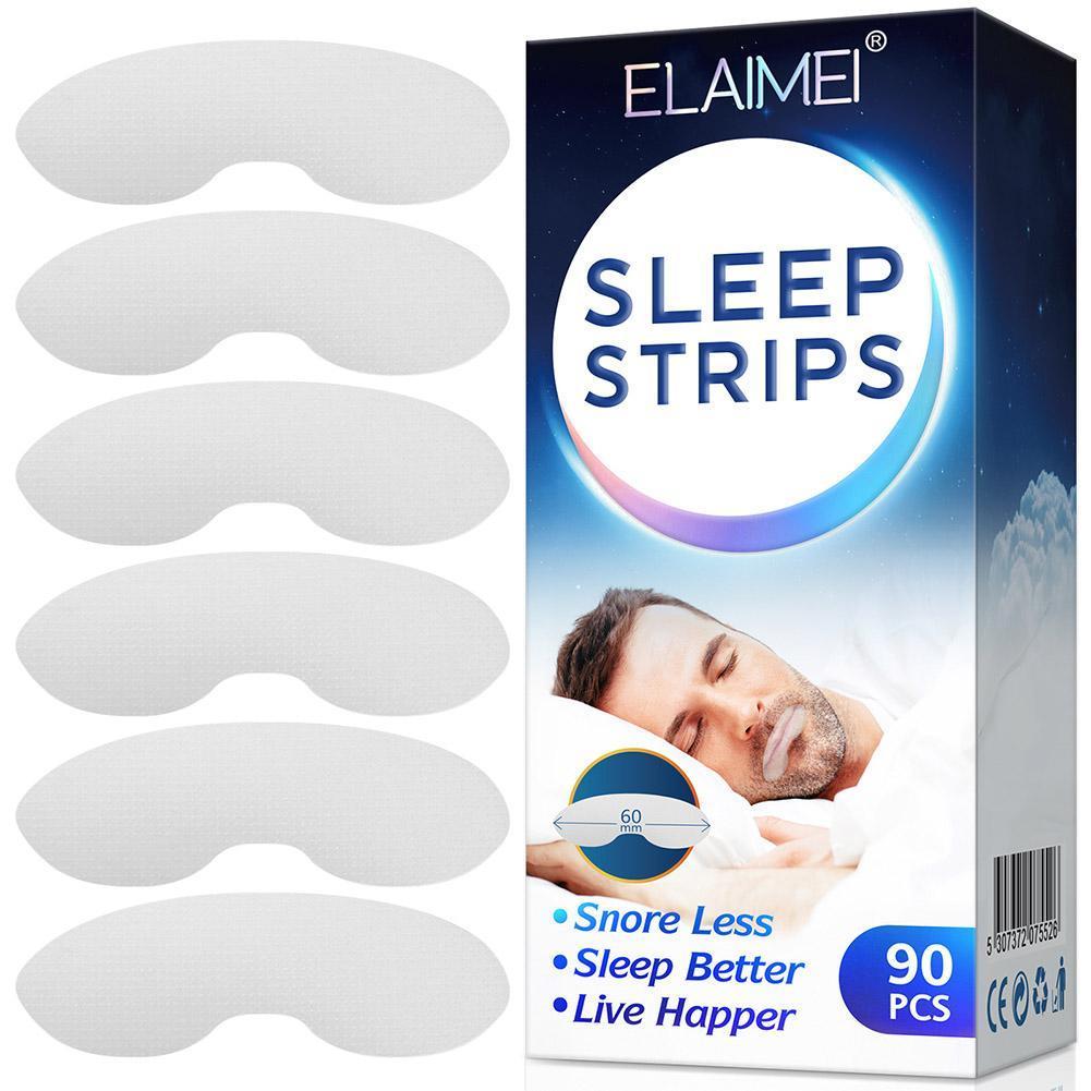 Best of 90 Pcs Mouth Tape Sleep Strip For Anti-snoring Mouth Breathing Tape To Improve Sleep Mouth Stickers For Snoring Lip Patch Reviews & Tips