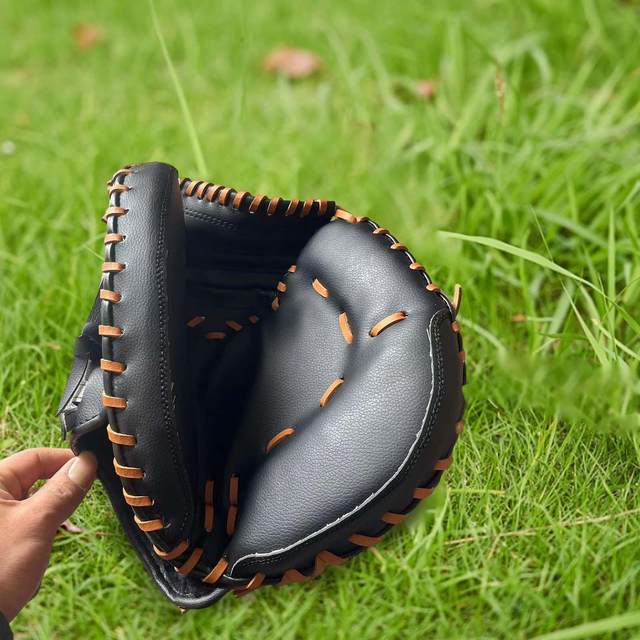 Baseball Glove Infield Outfield Gloves Left Hand Glove Batting Gloves Baseball Mitt PU Baseball Softball Gloves for Youth Adults