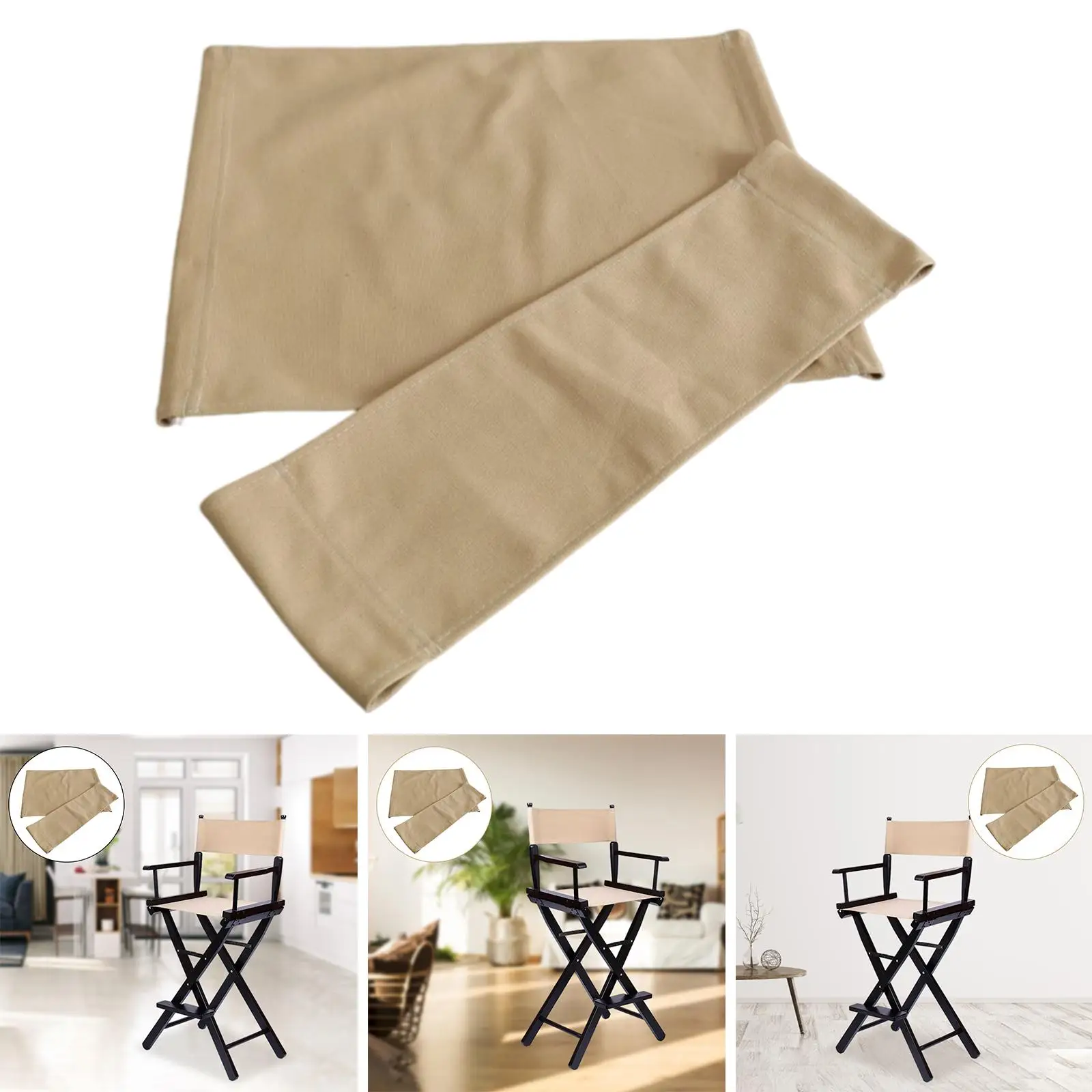 Outdoor Stool Protector Easy to Clean Patio Covers for Makeup Artist Chair Director Chair Movie Chair Cover Replacements