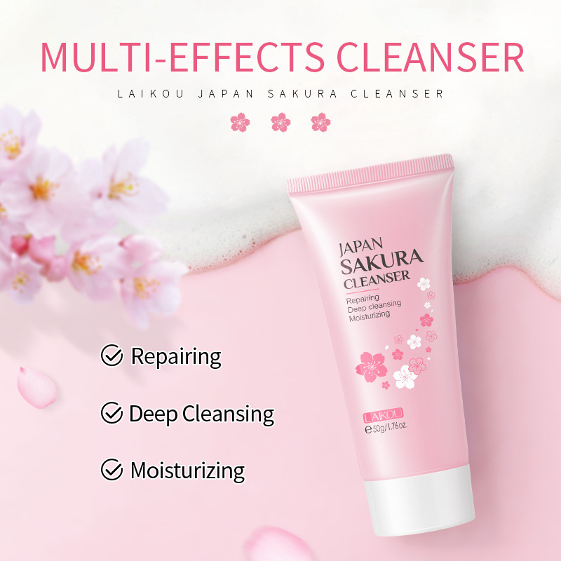 Best of Facial Cleanser Foam Face Wash Remove Blackhead Moisturizing Shrink Pores Deep Cleaning Oil Control Whitening Skin Care Reviews & Tips - Image 2