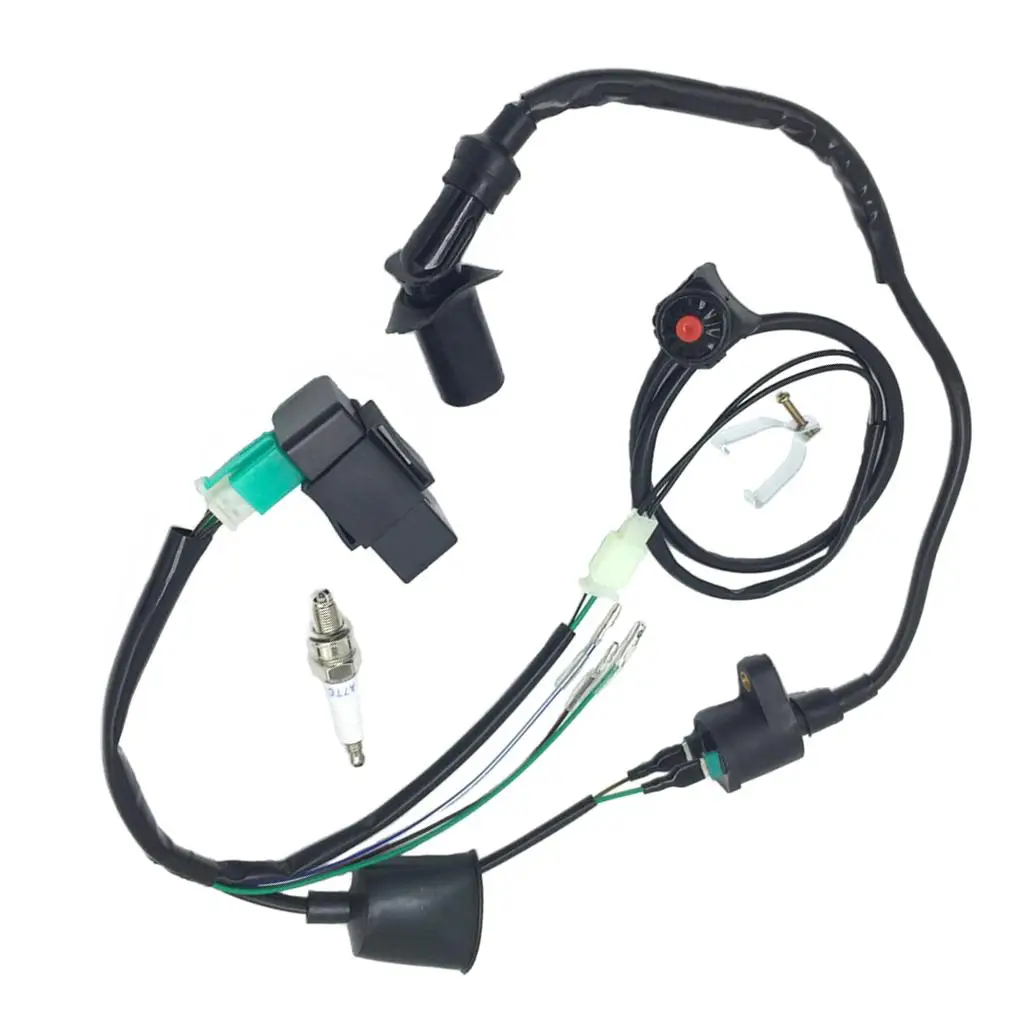 Wire Harness Ignition Coil CDI Kill  for 160cc  Dirt Bike ATV