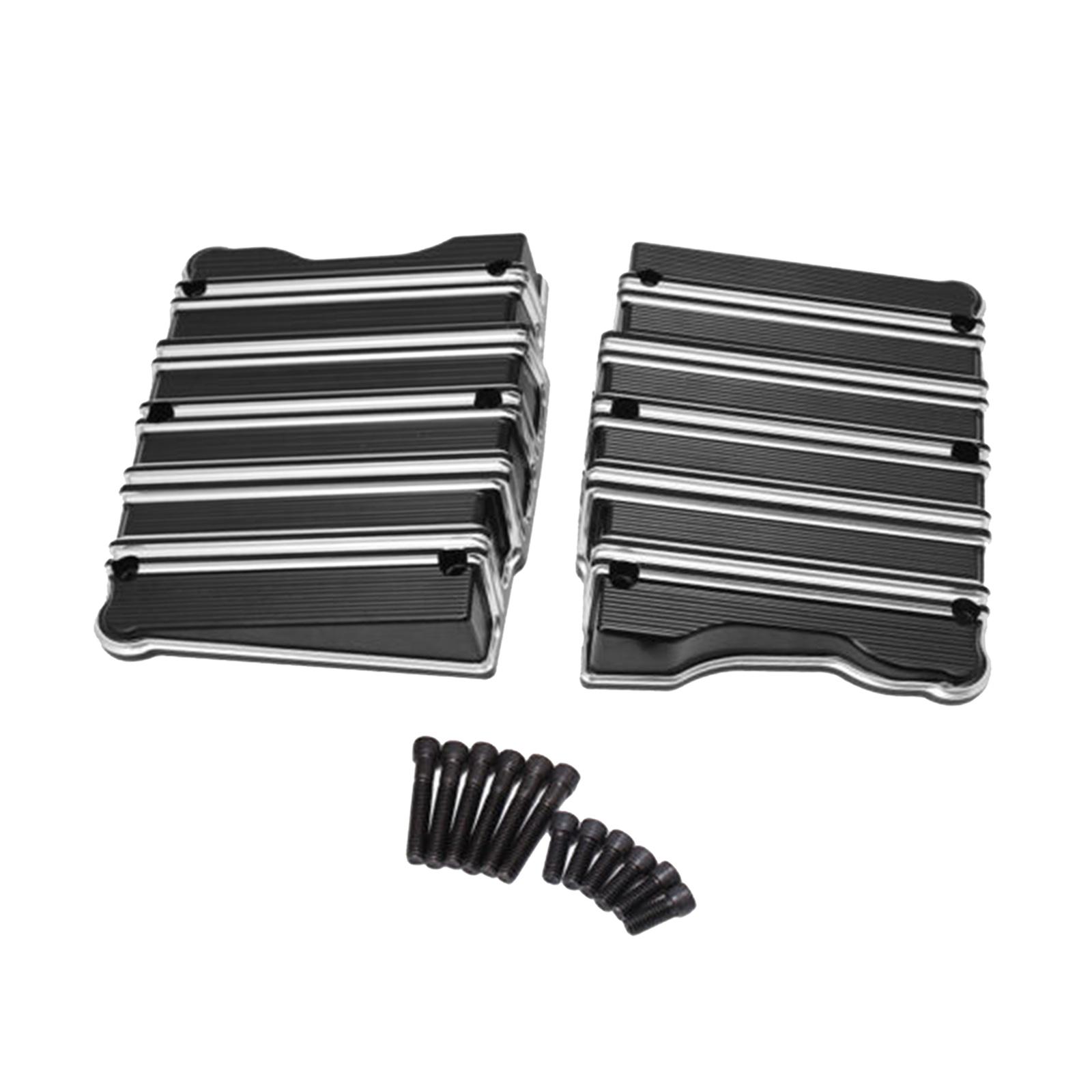 One Pair Motorcycle Rocker Box Covers for Twin Cam 1999-2018, Professional