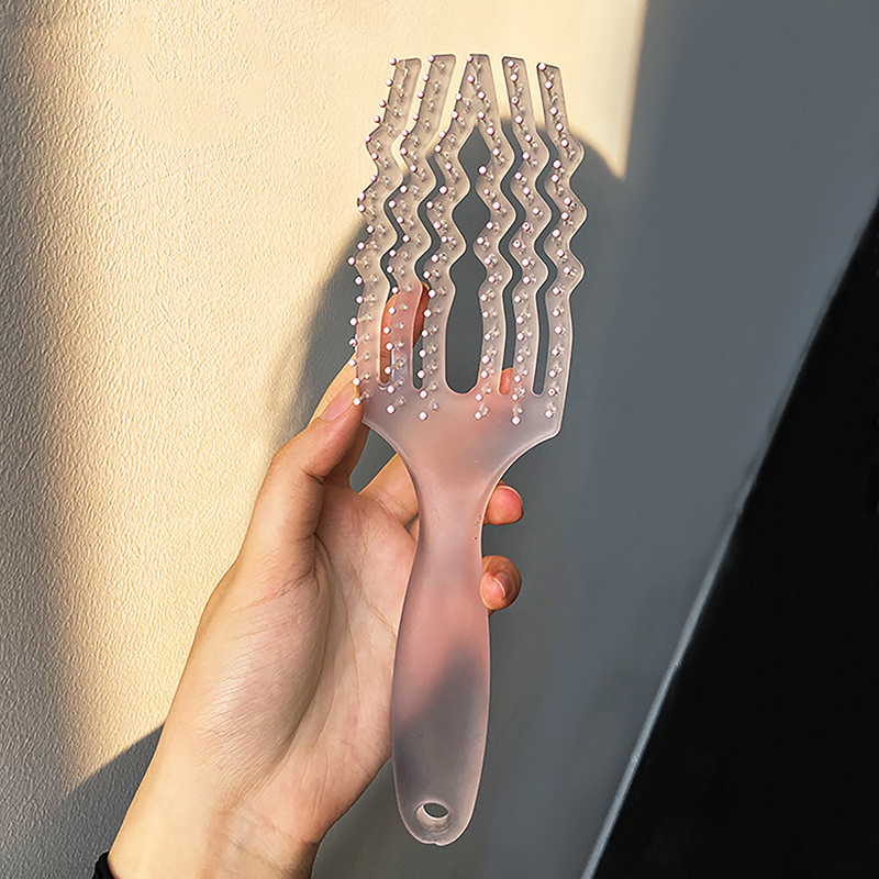 Description Picture 2 of itemRelaxing Six-Claw Massage Comb Portable Hollow Hair Combs Scalp Massage Brush Salon Styling Tools Hollow Rib Comb Hair Brush