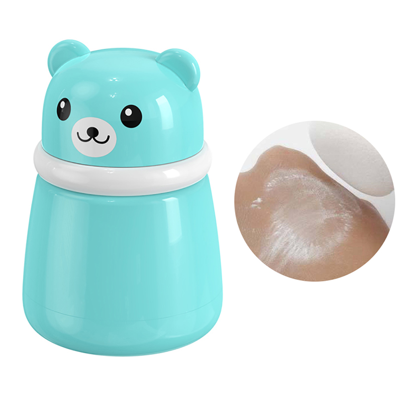 Best of Children's Cute Cartoon Bear Baby Puff Box Talcum Powder Prickly Heat Powder Storage Empty Box Portable Container Travel Daily Reviews & Tips - Image 3