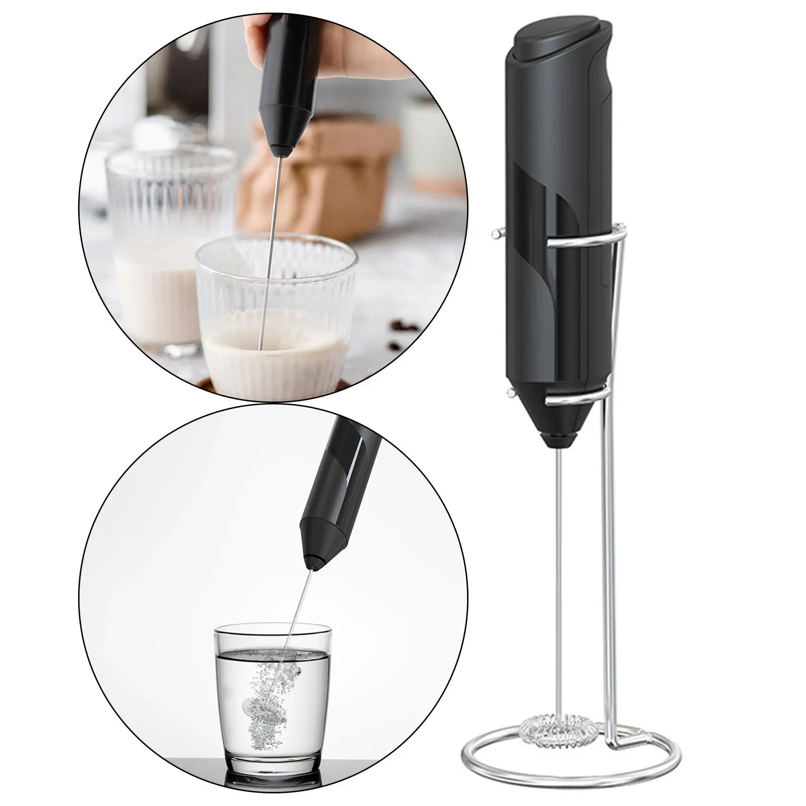 Handheld Electric Frother Mixer Blender Coffee Frother Foam Maker Egg Beater Egg Whisk for Cream Hot Chocolate Coffee Matcha