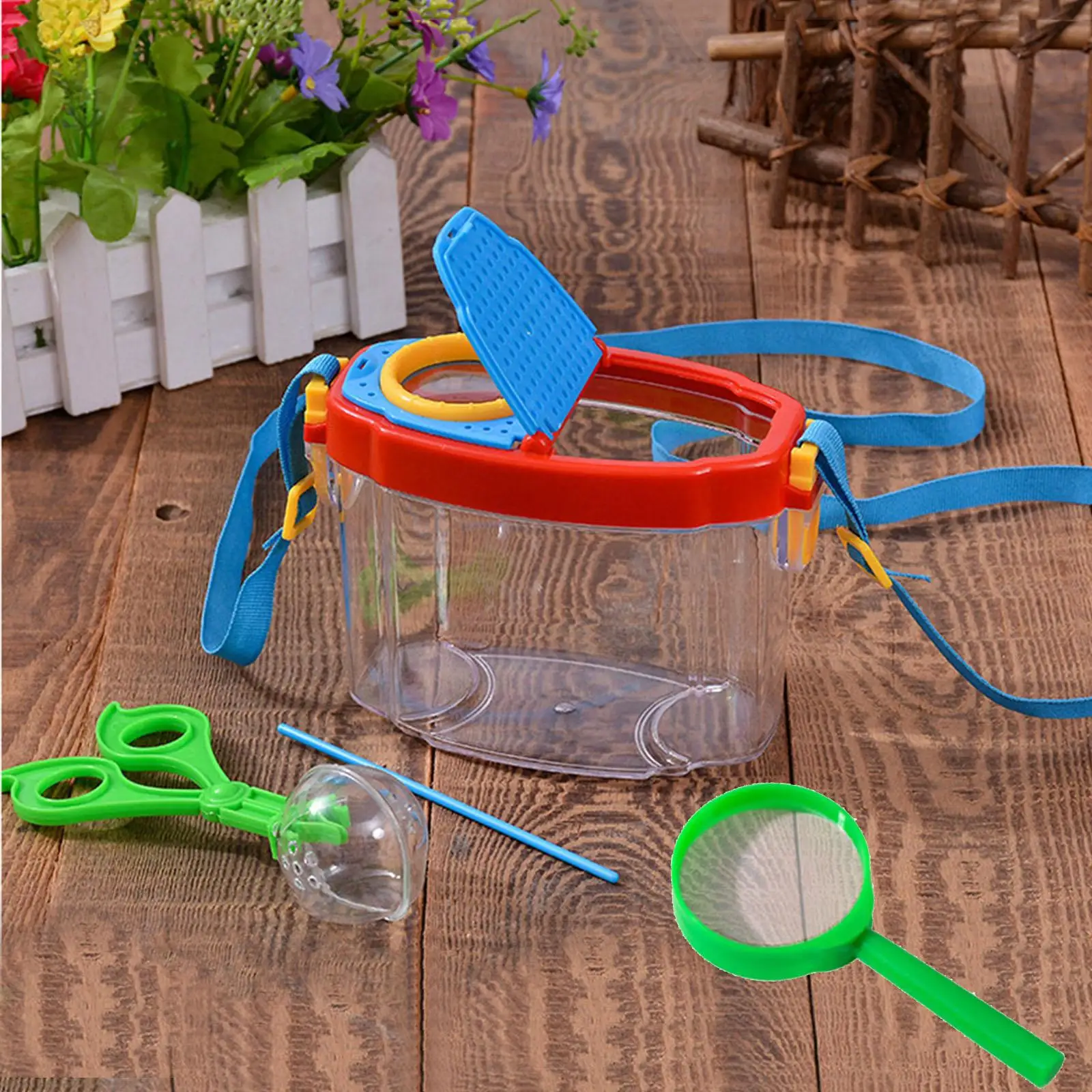 Bug Insect Magnifier Observer Kit Insect Viewer Magnifier Box Exploration Toy Kid Learning Development Toy