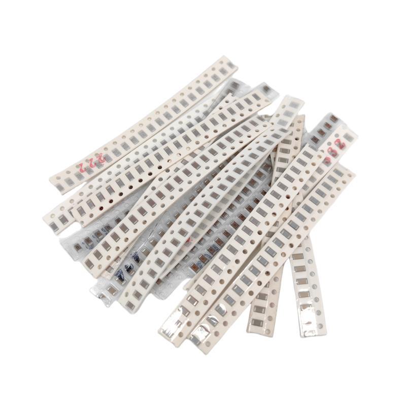 1206, 18 valores, 10PF-22UF, condensadores Smd, 360pcs