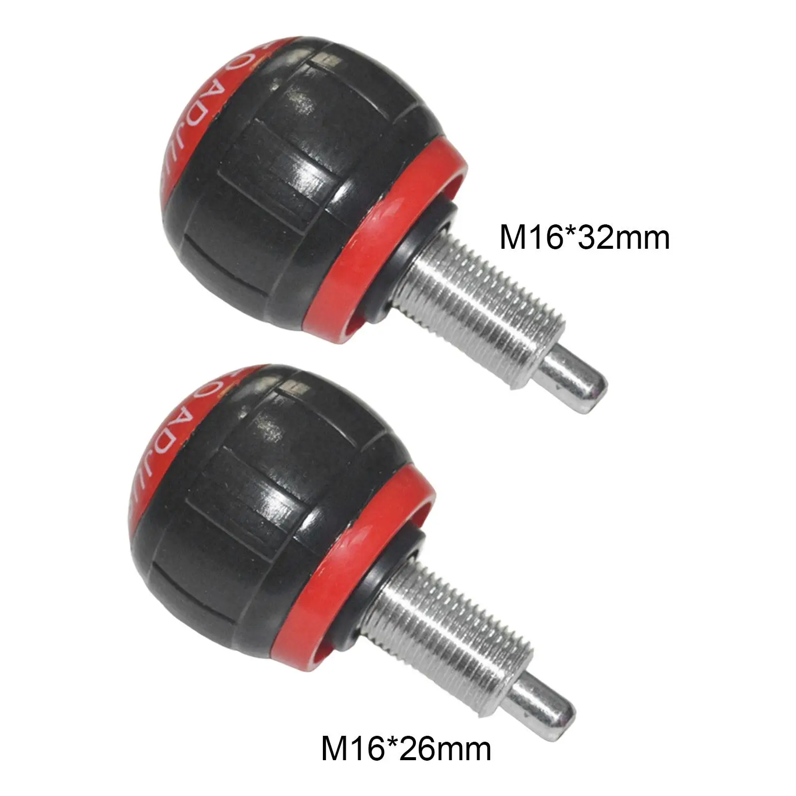Fitness Bike Pull Pin M16 Thread Spring Knob for Indoor Home Workout Exercise Bike