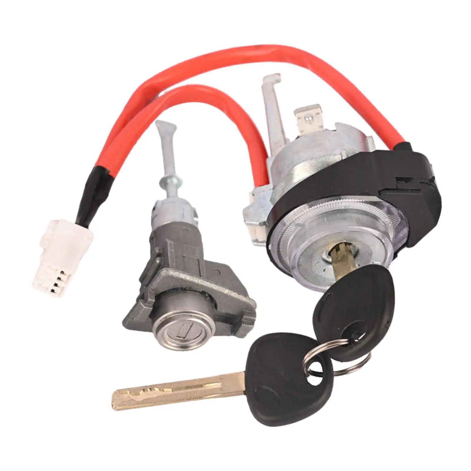 Full Door Lock Cylinder Ignition Switch 4 Line DK373 for Kia Sportage Durable Easy to Install Accessories Professional