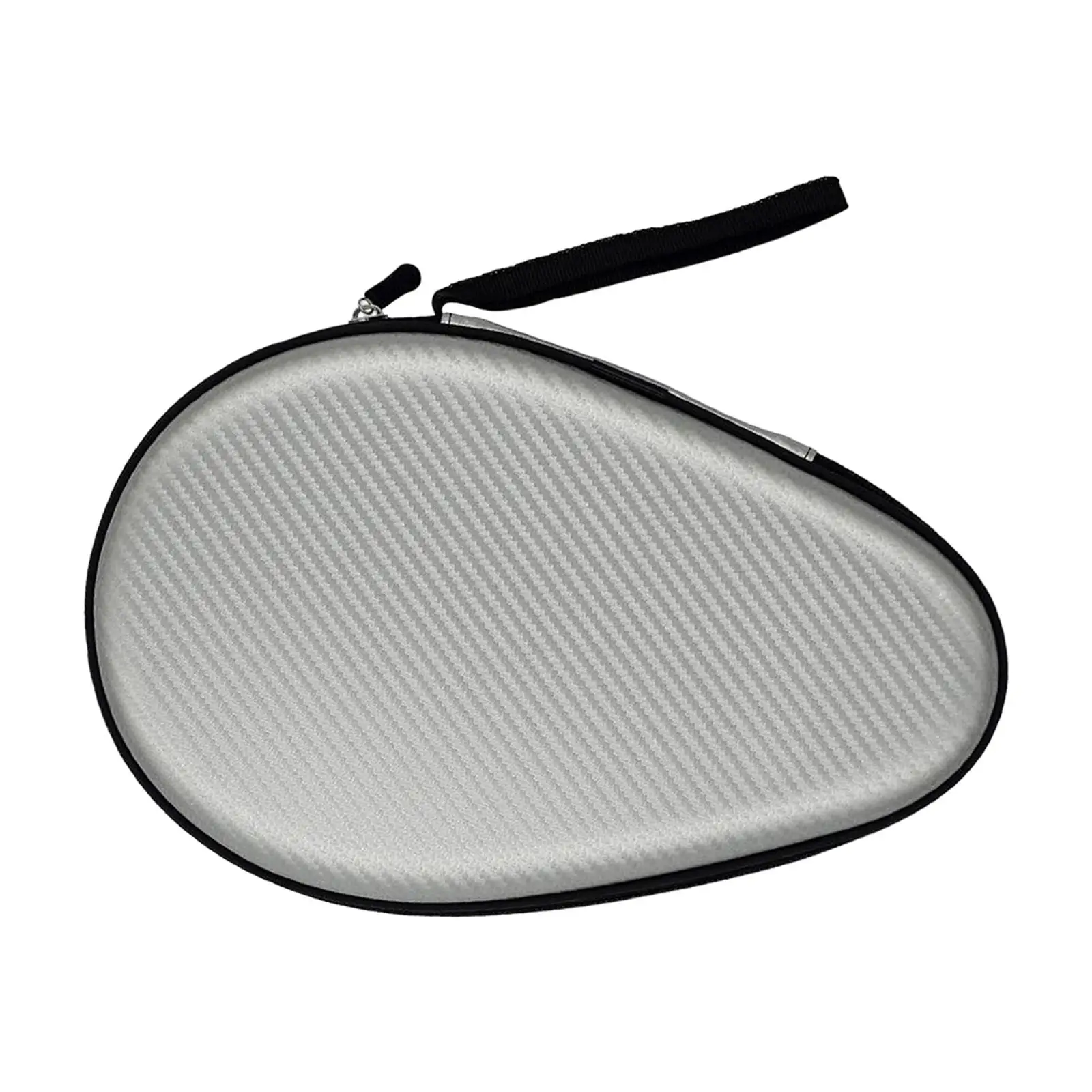 Portable Table Tennis Racket Case EVA Waterproof Lightweight Storage Case Sturdy Table Tennis Protector for Competition Indoor