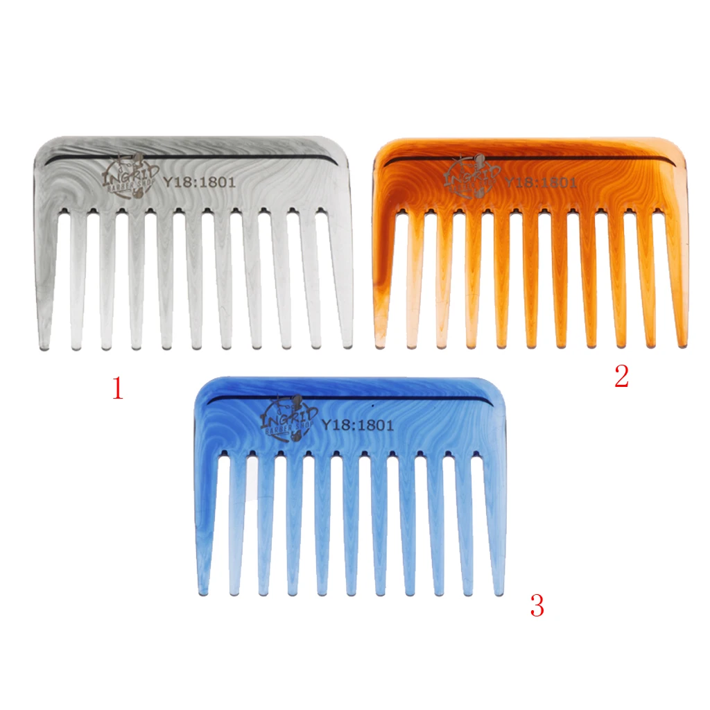 1 Piece Handmade Wide  Pocket Comb-  or Thinning Hair,  Care, for Men and Women Daily Hair Care