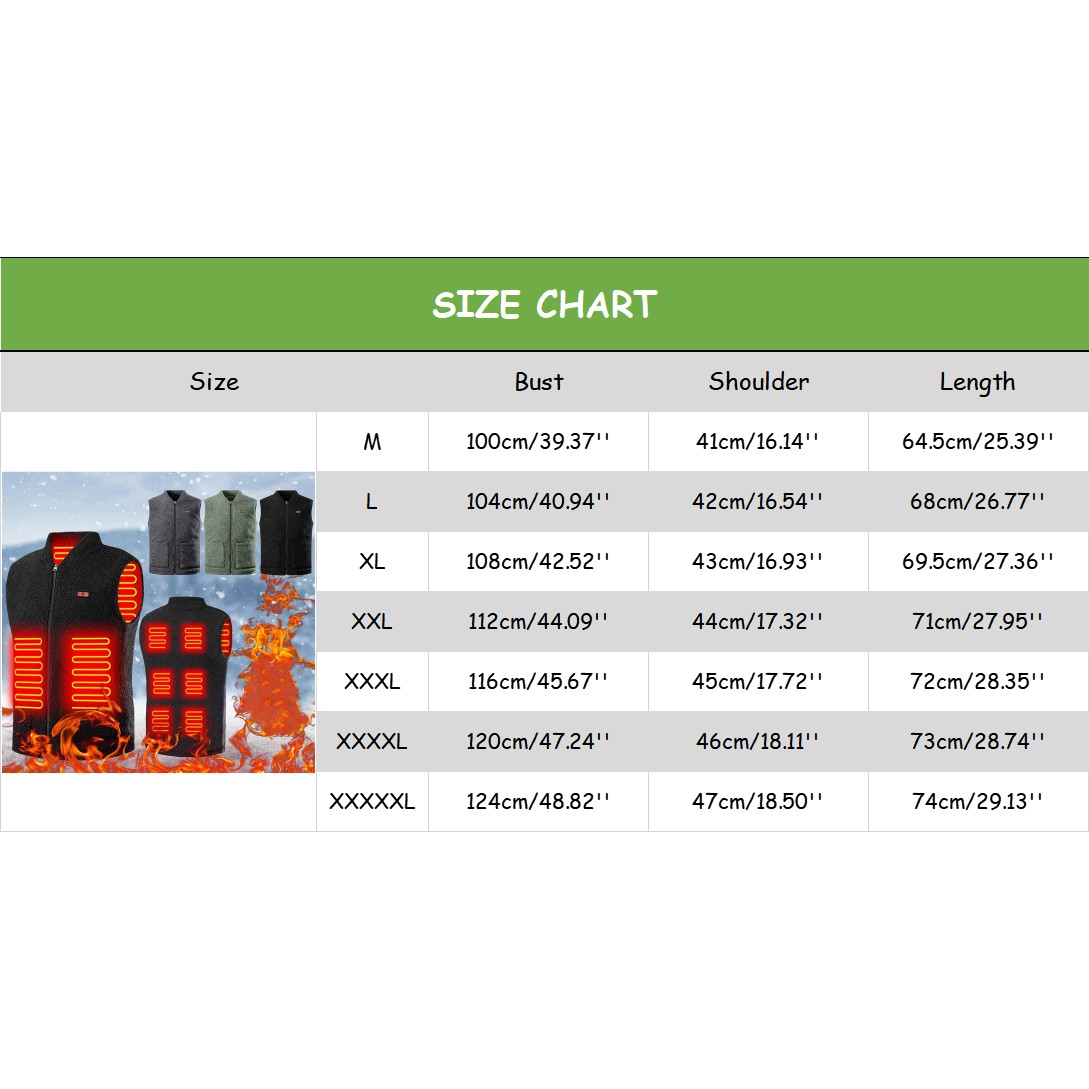 Casaco de colete aquecido inteligente masculino, aquecimento