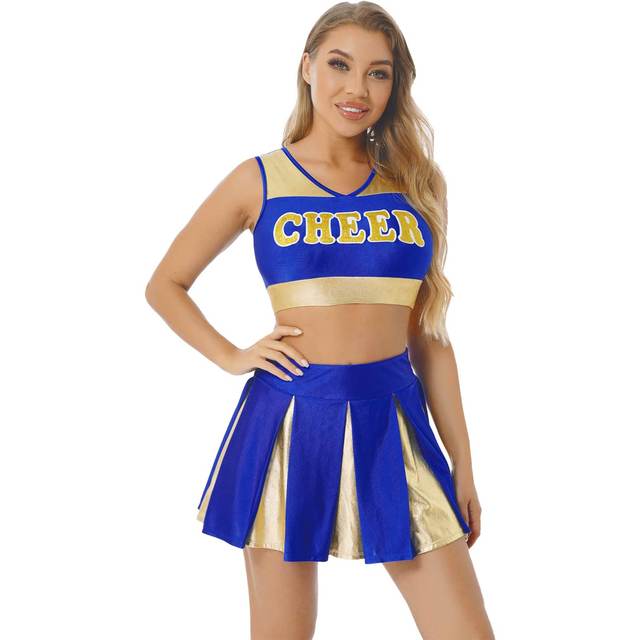 Cheerleading Gymnastics Competition Uniforms  Dallas Cowboys Cheerleading  Costume - Cosplay Costumes - Aliexpress