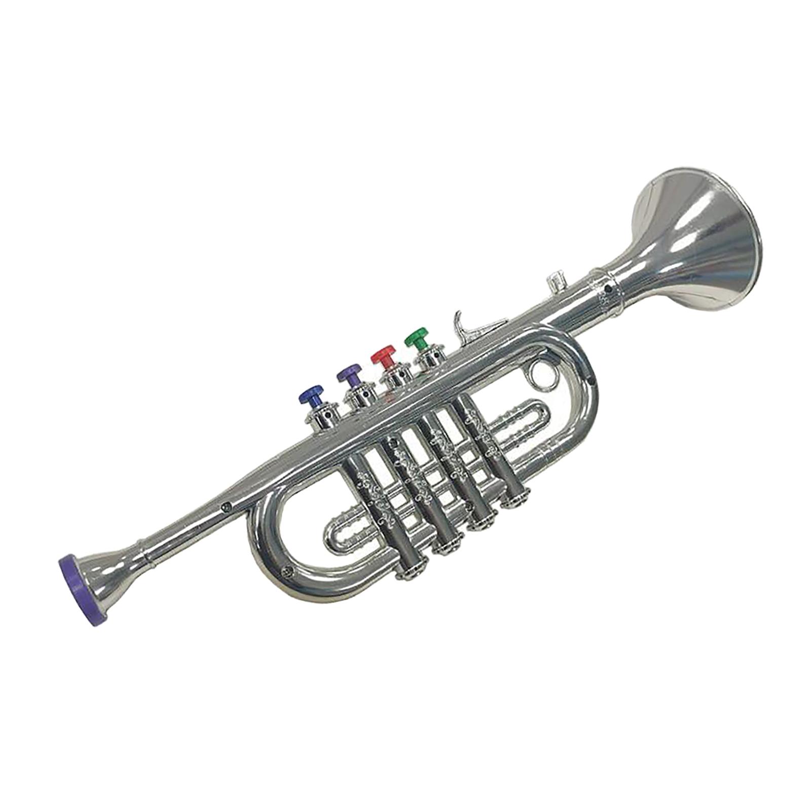 Silver toy on sale trumpet