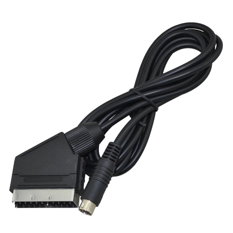 Title 8, P9YE RGB Scart Cable for sega for SATURN Video...