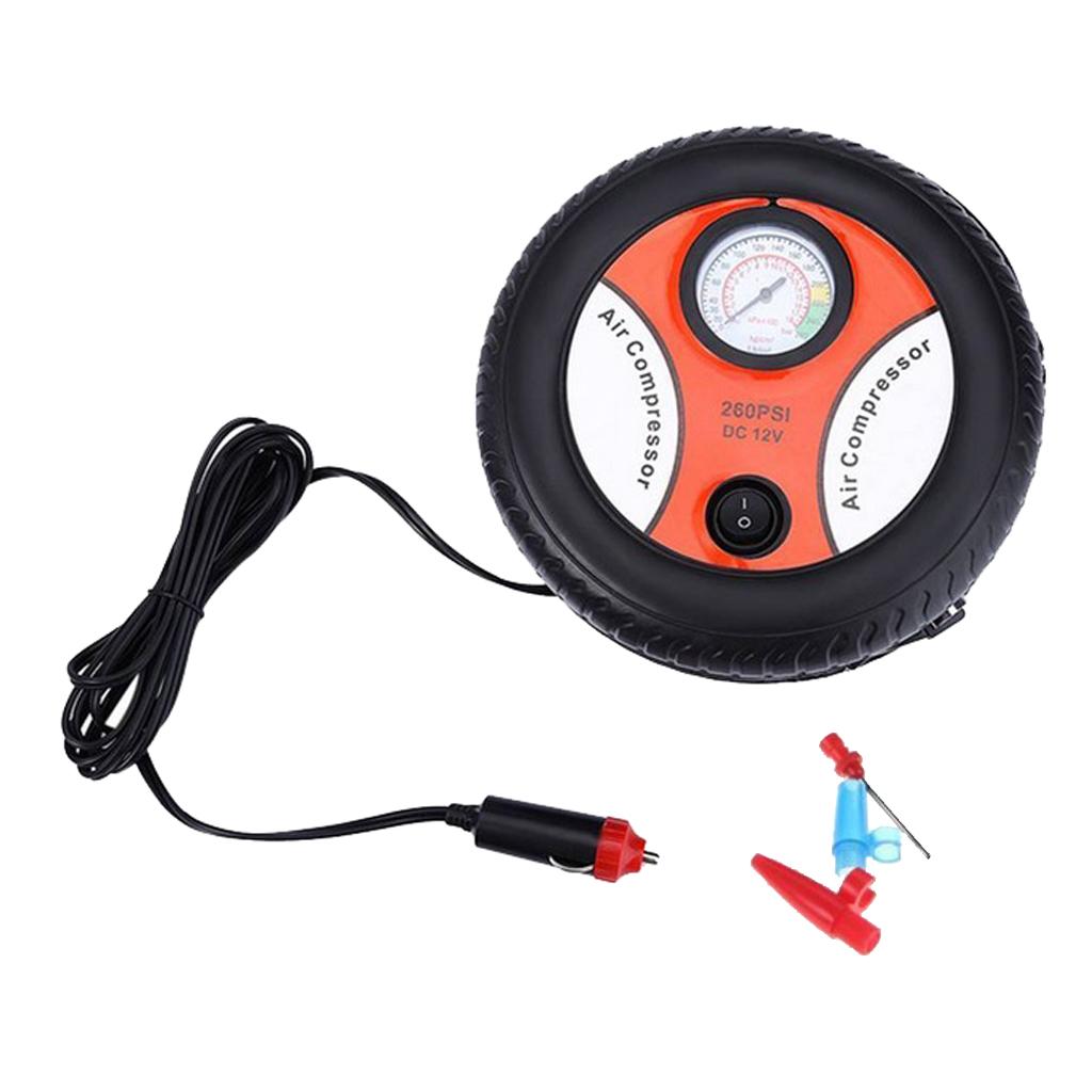 Mini Car Air Pump Compressor Tire Pump Air Compressor 260PSI With