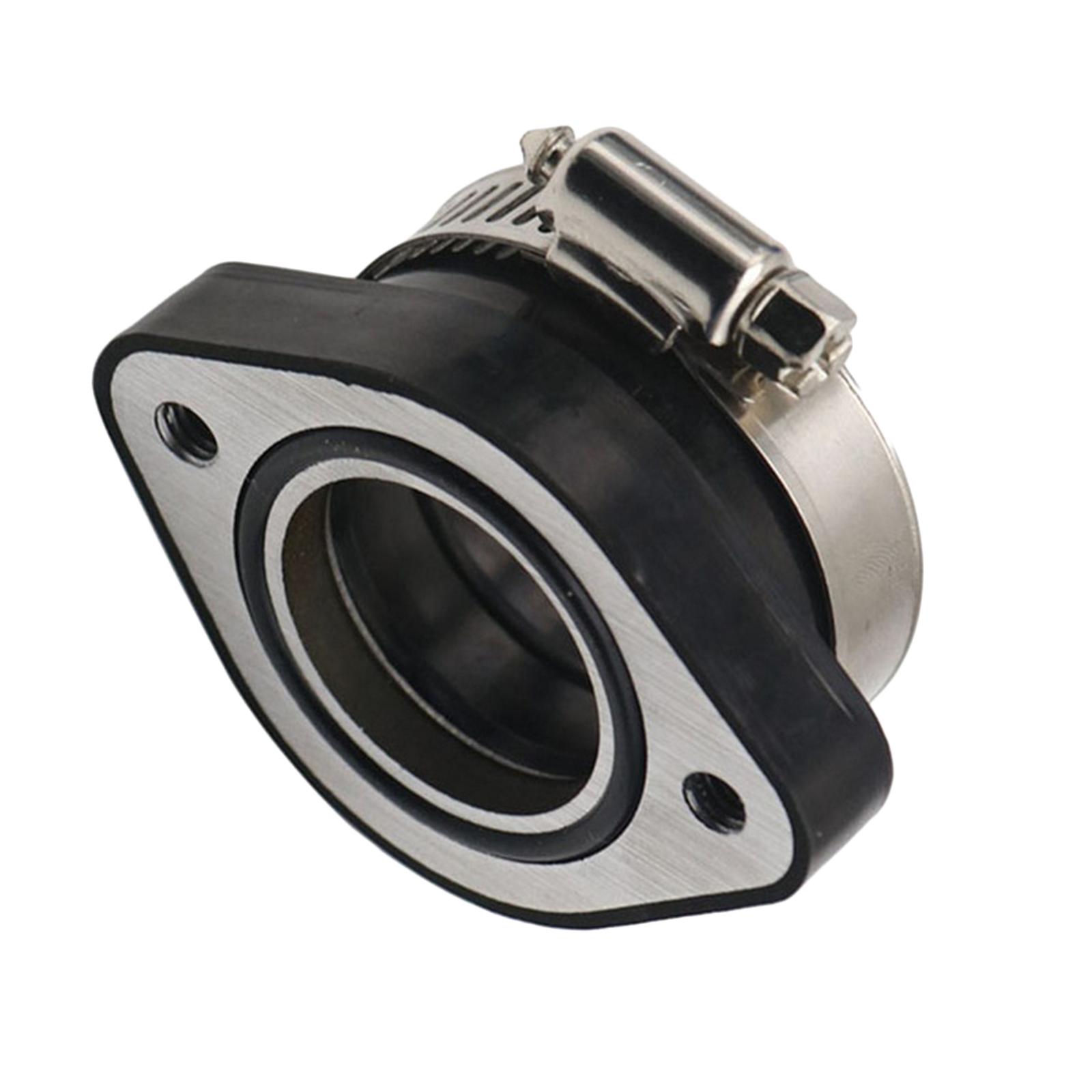 Motorcycle Carburetor Adapter 48mm Black  Carburetor  Inlet Intake  for TM28 Carburetor for  26 28 Dirt Bike