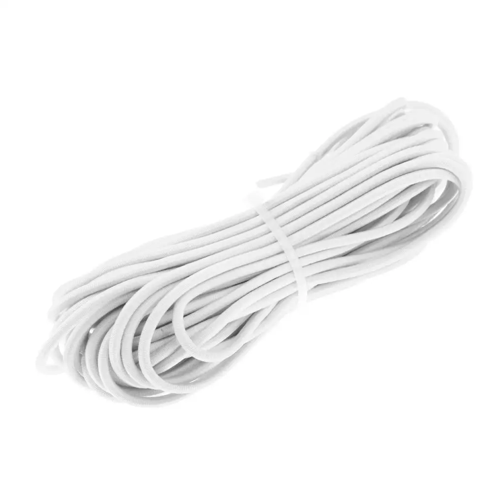 3mm Elastic Round Beeting Bow Shock Cord Binding Boats Pendant 10m