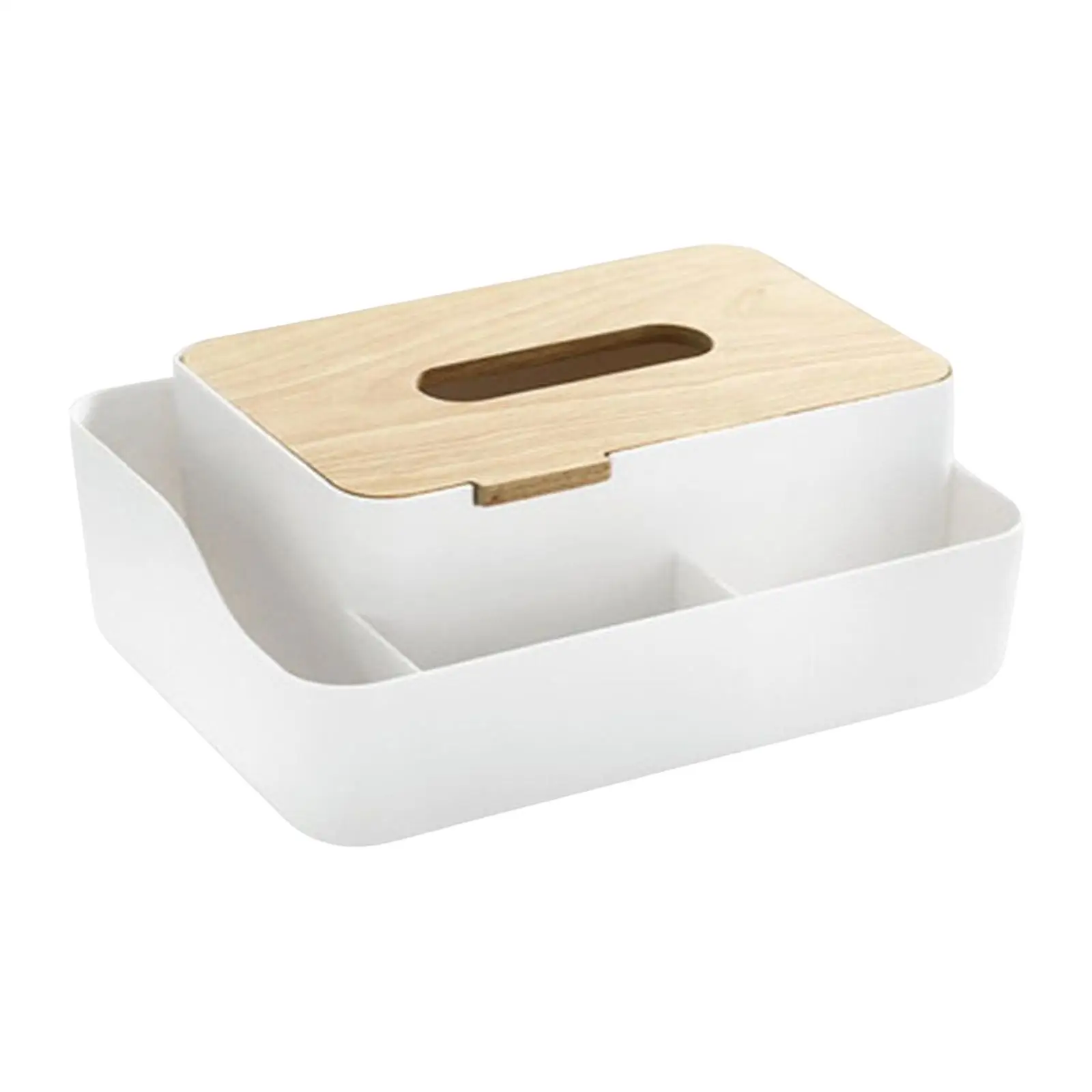 Multifunctional Tissue Box Dustproof Phone Holders for Tabletop Office Desk Dormitory