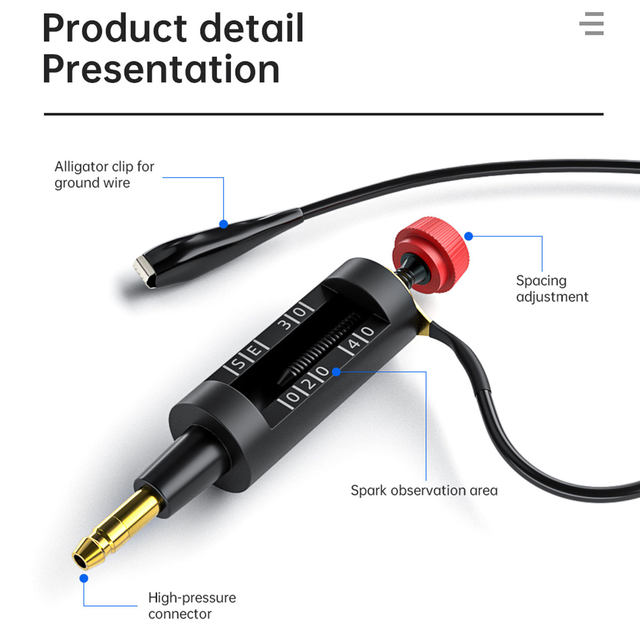 GRANDI Spark Plug Wire Ignition Coil Test Pen, High-Pressure