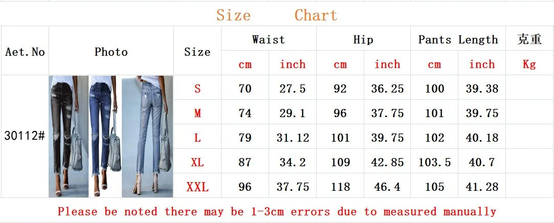 2023 Pencil Pants Ripped Slim Fit High Waist Vintage jeans mujer pantalones Streetwear Casual Fashion Stretch Blue Jeans Woman