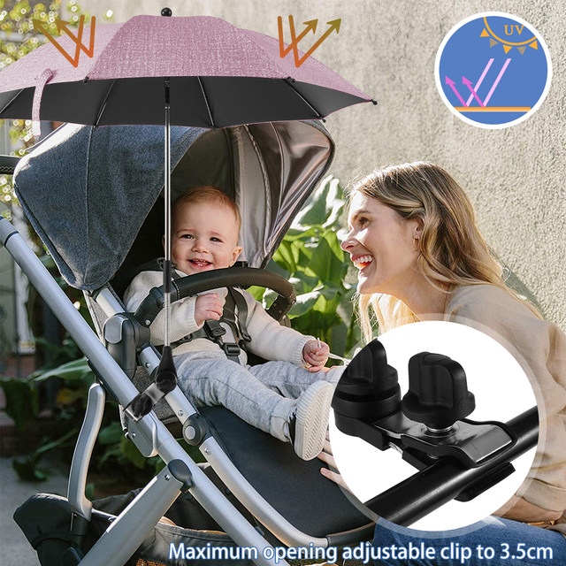 Hands free umbrella for stroller hotsell