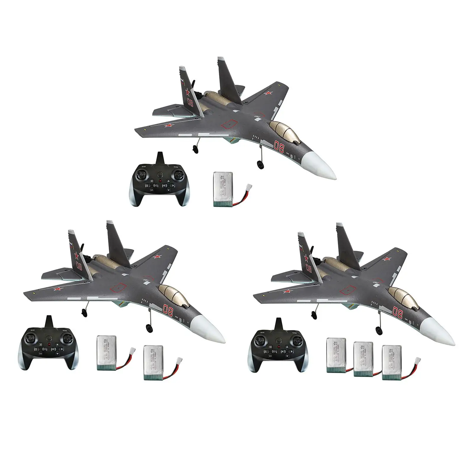 SU-35 Remote Control Aircraft RC Airplane Outdoor Toy for Kids & Beginners