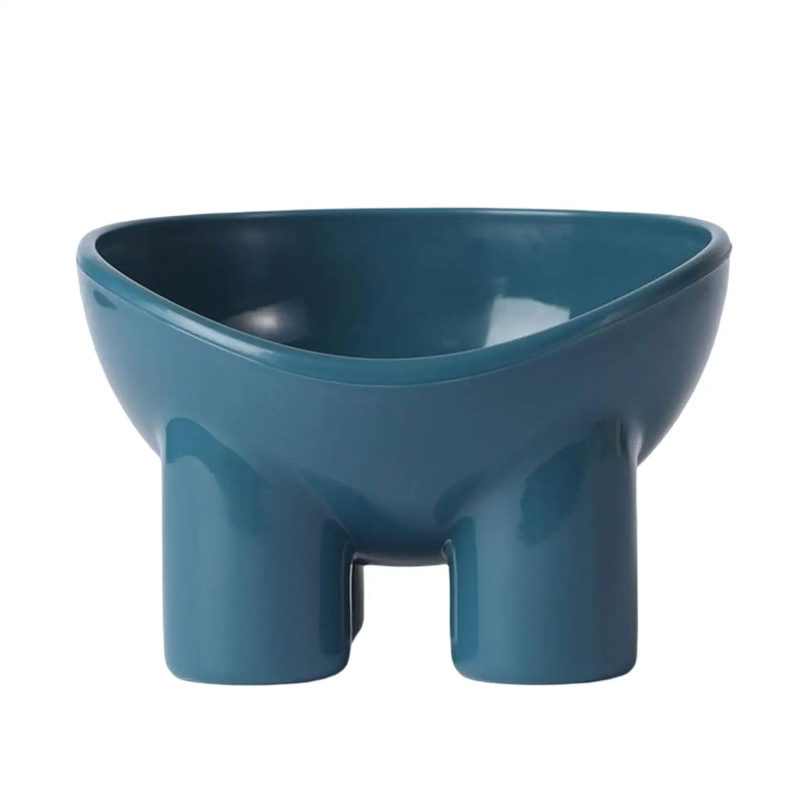Cat Food Bowl Tilted Raised Non-Slip Pet Bowl for Cats and Small Dogs