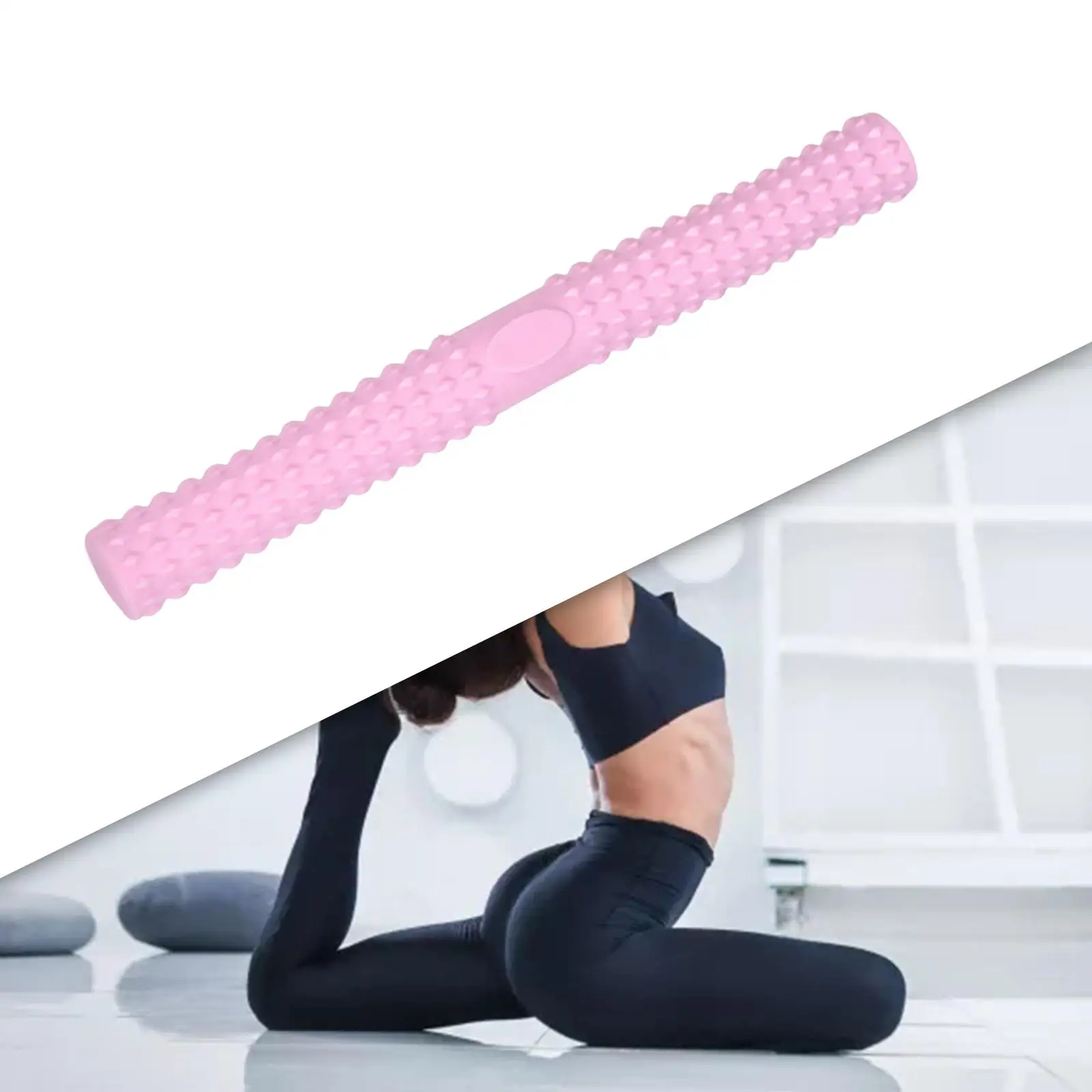 Twist Exerciser Bars Home Gym Workout Elbow Bar Massaging Resistance Training Bar for Legs Shoulder Waist Body Muscle Pulling