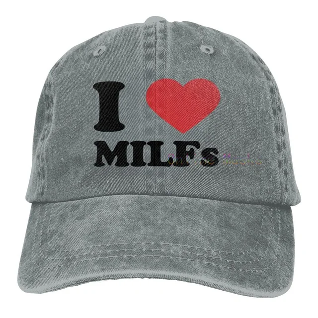 TeeShirtPalace | MILF Man I Love Fishing Funny Fishing Design Flat Bill  Trucker Hat