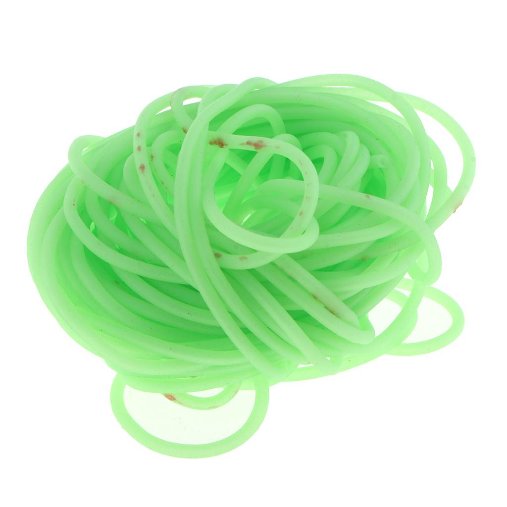 3pcs Fishing Luminous Tube Tubing  Dark for Saltwater Boat Fishing Rig  Attract Fish 4m