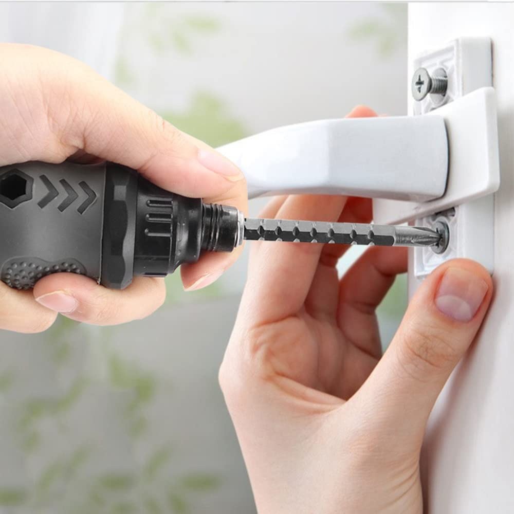 26 In 1 Ratchet Screwdriver Set Magnetic Dual-purpose Batch Head Telescopic Labor-Saving Screwdriver Hand Tool