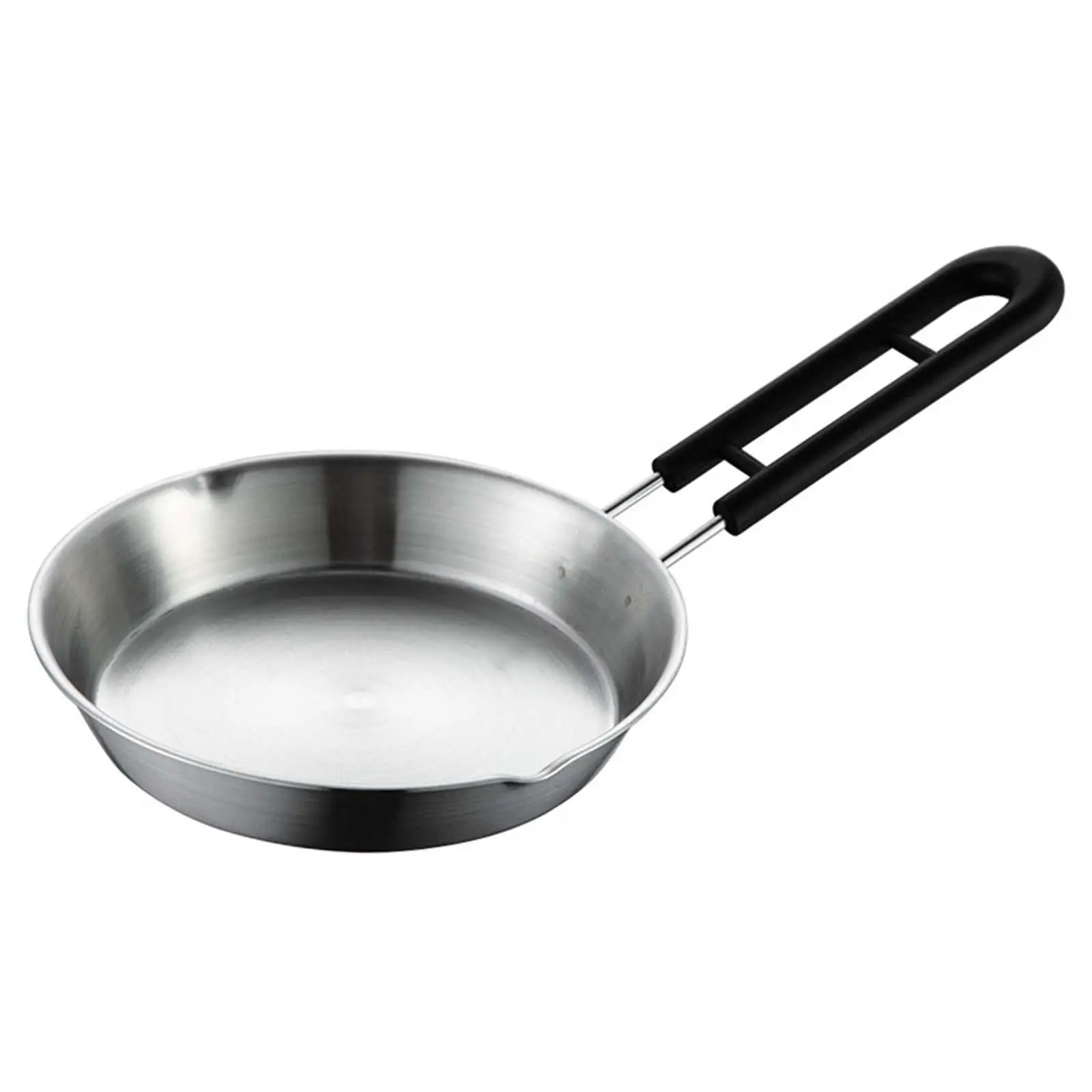 Mini Frying Pan Pancake Pan Butter Melting Pot Multipurpose Wok for Stove Top Induction Cooker Gas Stove RV Travel Outdoor