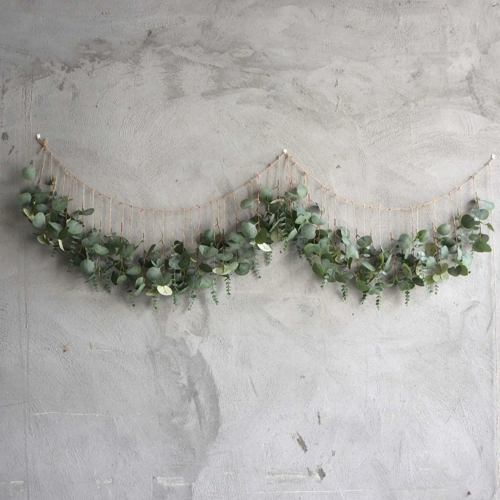 Artificial Eucalyptus Leaves Decor DIY Background Cute Boho for Kitchen Home Bathroom Backdrop Arch Apartment