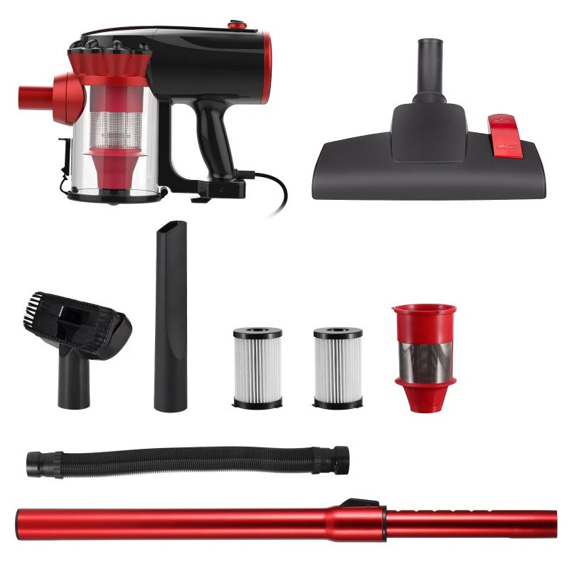 Home/Appliances, MOOSOO 17KPA Corded Vacuum Cleaner, Lightweight Stick