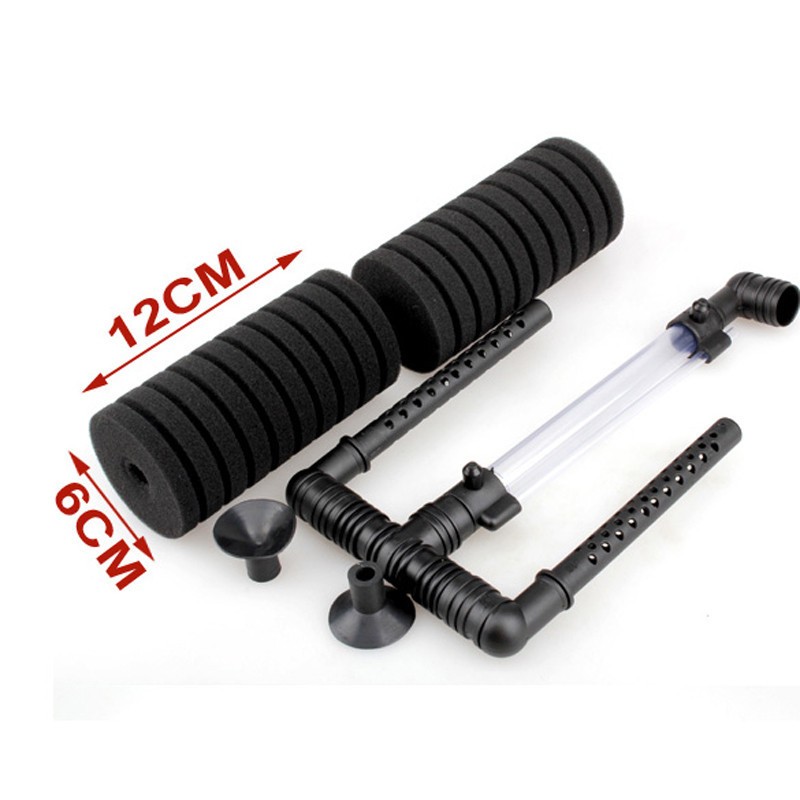 6Pcs Bio Schwamm Filter Aquarium Filter Schwamm Filter Aquarium Biochemischen Schwamm Filter Aquarium Luftpumpe XY-2822 – Detail 5